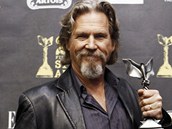 Herec Jeff Bridges s cenou Spirit Award za vkon ve filmu Crazy Heart