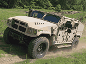 Komplikovaně naznaný Blast Resistant Vehicle – Off Road (BRV-O) od firmy AM...