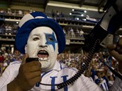 Fanouek fotbalovho Hondurasu pi utkn kvalifikace o mistrovstv svta.