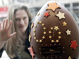 Velikonoční vajíčko Diamond Stella z La Maison du Chocolat si nikdo nekoupí pro...