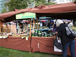 Italská nabídka bioprodukt je pomrn luxusní, nechybí ani olivový olej z...