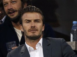 David Beckham na US Open (New York, 9. záí 2013)