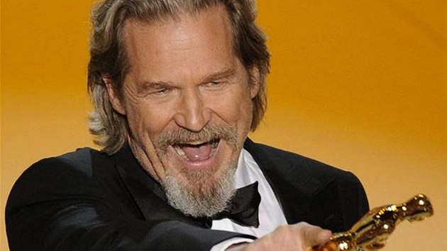 Oscar 2010 - Jeff Bridges, nejlep herec v hlavn kategorii (Crazy Heart)