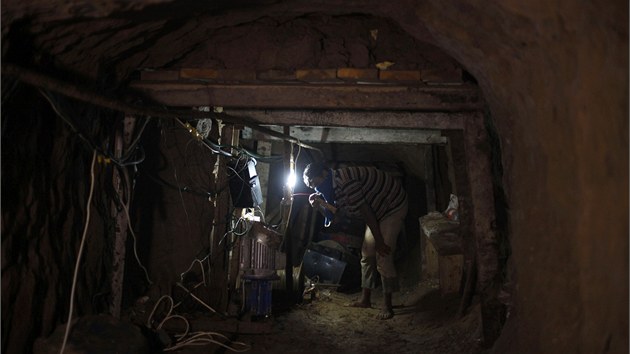 Paerck tunely mezi Sinajskm poloostrovem a Psmem Gazy (10. z 2013)