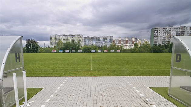 V�TEJTE. Pr�v� tudy se p�ich�z� na h�i�t� Sokola �epy.