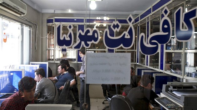 rnsk internetov kavrna v Tehernu
