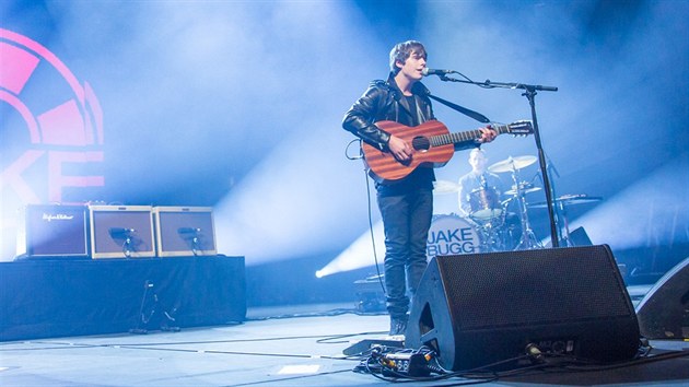 Jake Bugg na vystoupen v rmci iTunes festivalu v londnskm klubu Roundhouse.