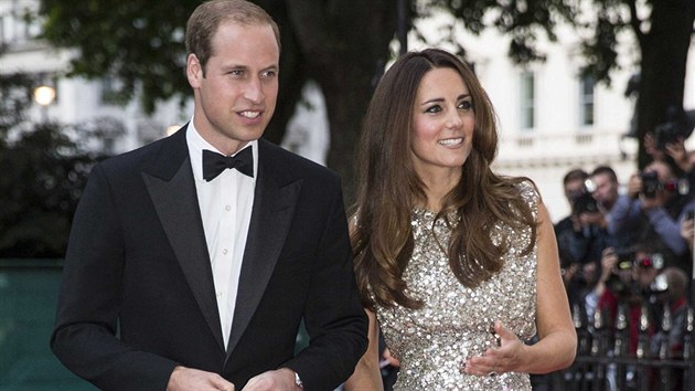 Princ William a Kate na své první spoleenské akci po porodu (12. záí 2013)