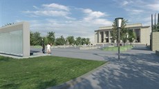 Prostranství p�ed Janá�kovým divadlem 1