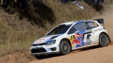 Sebastien Ogier b�hem své cesty za triumfem v Australské rallye.