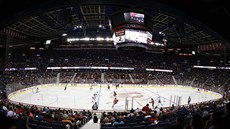 Momentka z pípravného utkání Calgary - Edmonton.