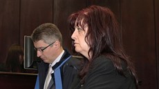 Deana Horváthová-Jakubisková u soudu kvli nehod z íjna 2011 (Praha, 10. záí...
