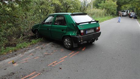 idi favoritu dostal smyk a v protismru srazil projídjícího cyklistu. Ten