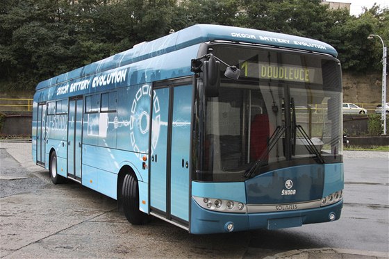 Plzeská koda Electric vyvinula a vyrobila první bateriový elektrobus vlastní