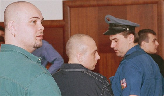 Jaroslav Churáek, Martin Pomije a Zdenk Habich (zleva) byli odsouzeni za...