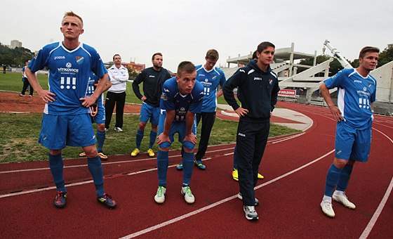 SMUTEK PO ZÁPASE. Fotbalisté Ostravy vypadli ve 3. kole domácího poháru s