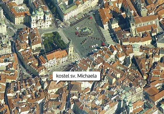 MAPA: Kostel sv. Michaela