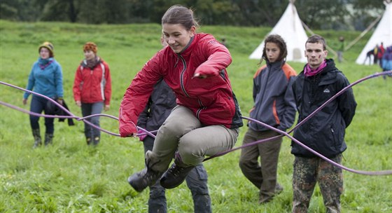 Setkání skaut ve vihov na Klatovsku - Obrok 2013.