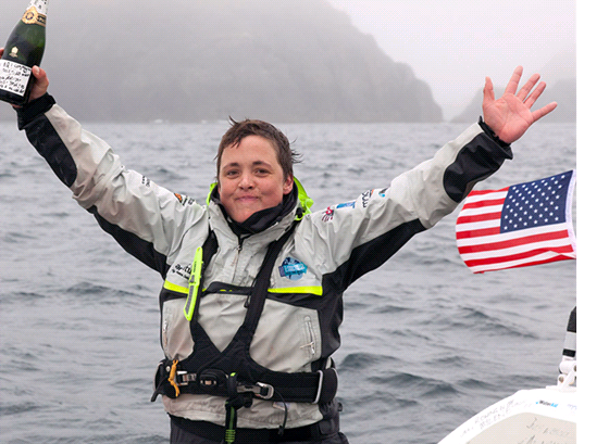 Úterý 24. 9 2013. Sarah dorazila ke behm  Aleutských ostrov na Aljace.
