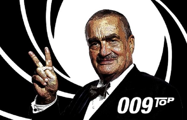 Karel Schwarzenberg coby James Bond