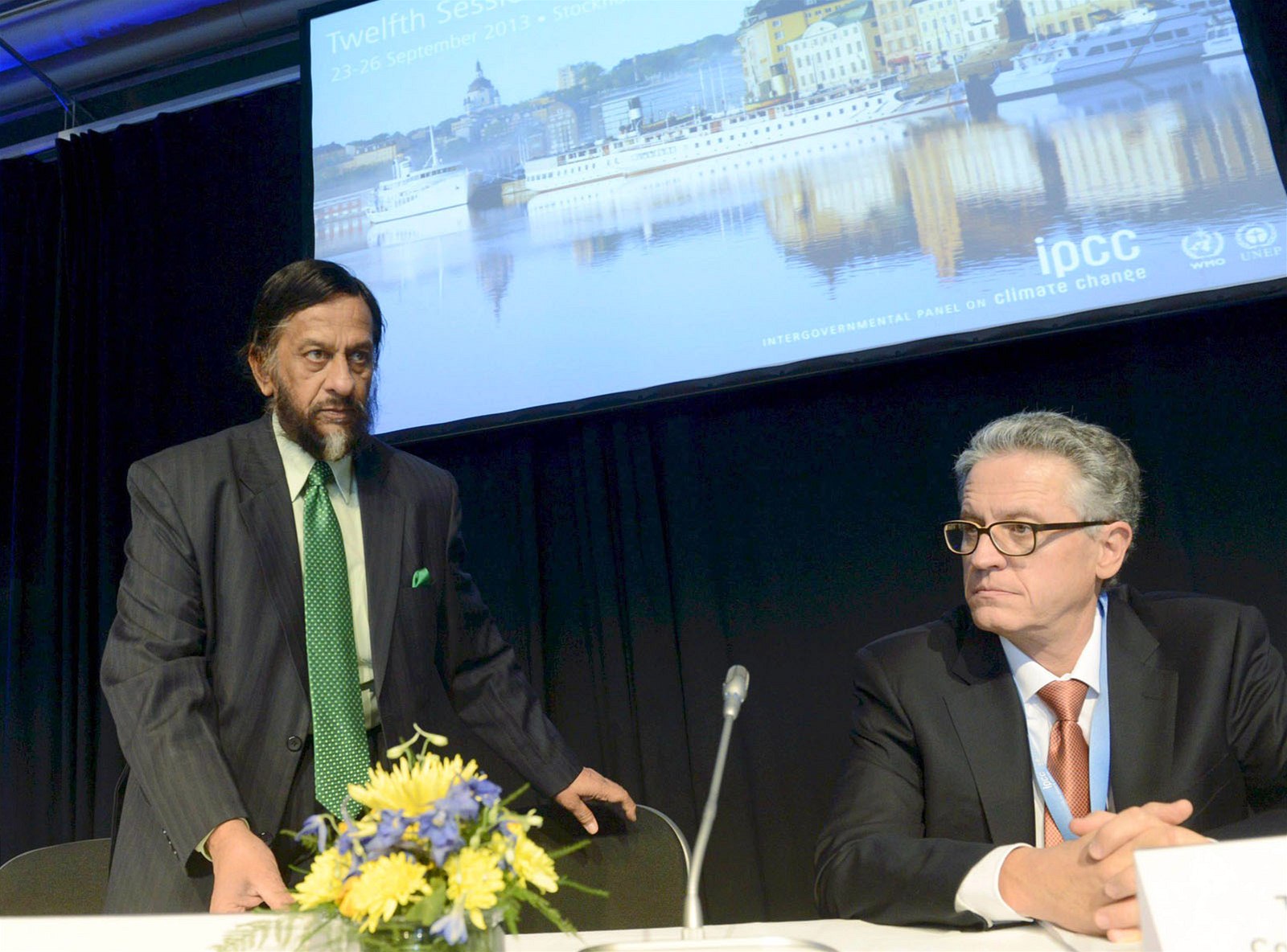 P�edseda Mezivládního panelu pro klimatickou zm�nu (IPCC) Rajendra Pachauri