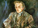 Oskar Kokoschka: Portrét Adolfa Loose (1909)