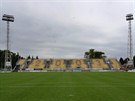 TRIBUNA 2003. Píbramský stadion byl oteven v roce 1955. Zásadní promnou...