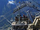 Vrchol Le Brevent poskytuje fantastický výhled na Mont Blanc.