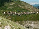 Pohled na vesniku Lukomir, jedno z nejvtích turistických lákadel Bosny a...
