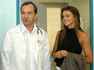 V seriálu Velmi kehké vztahy si Iva Kubelková zahrála pacientku. 