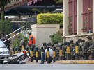 Útok islamist v obchodním centru v keském hlavním mst Nairobi. (21. záí