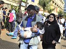 Útok islamist na nákupní centrum v keském hlavním mst Nairobi. (21. záí