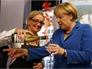 Angela Merkelová slaví drtivé vítzství v parlamentních volbách (22. 9. 2013)