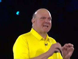 Ballmer se pipojil k Microsoftu v roce 1980. "Máme ped sebou velký potenciál....