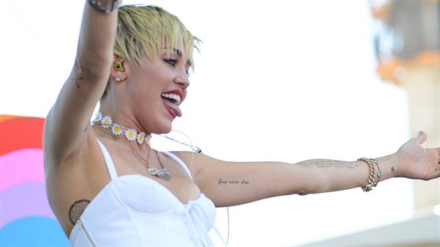 Miley Cyrusov na iHeartRadio Music Festival (21.9. 2013)