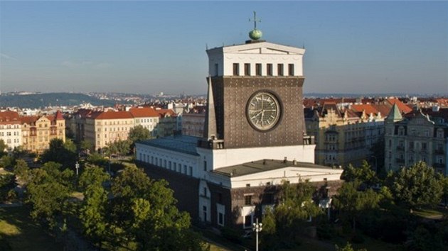 Kostel Nejsvětějšího Srdce Páně architekta Josipa Plečnika