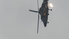 Vrtulník Agusta A-109 belgického letectva na Dnech NATO v Ostrav