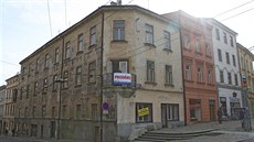 D�m s freskami na zdech v dolní �ásti jihlavského Masarykova nám�stí má nové...