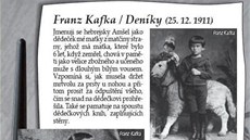 Z výstavy Franz Kafka slovem i obrazem