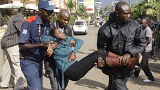 Útok islamist� v ke�ském nákupním st�edisku. (21. zá�í 2013)