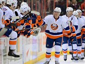 Radost hokejist New York Islanders.