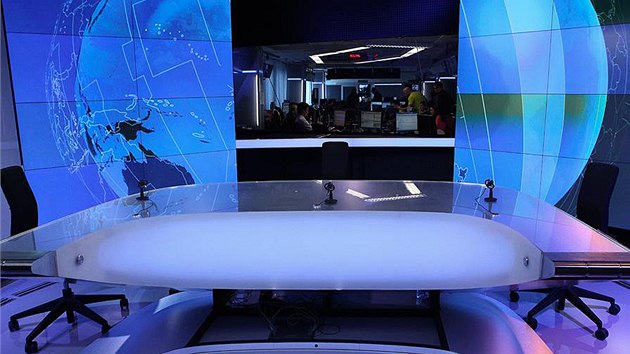 Zpravodajsk televizn stanice T24 zmnila i barvu svho studia.
