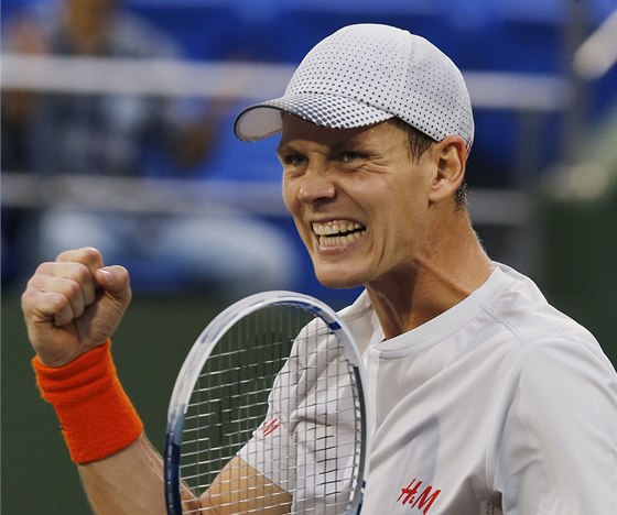 Tomá Berdych na turnaji v anghaji