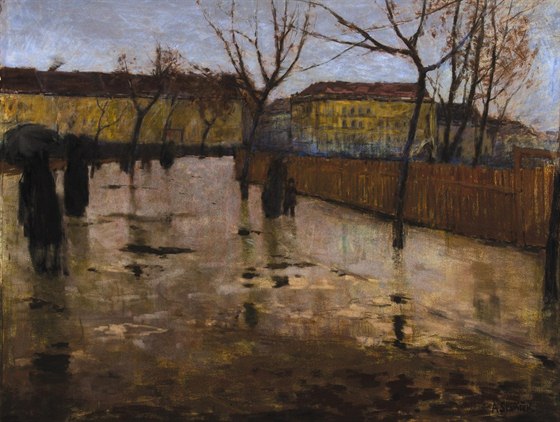 Antonín Slavíek, Detivý veer (Letná v deti), 1902