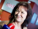 Marta Semelov� (KS�M) p�i rozhovoru pro iDNES.cz (7. ��jna 2013)