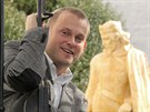 Frantiek Postl vytvoil model sochy Pemysla Otakara II. Dílo chce vnovat...