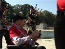 Amerití válení veteráni navtívili washingtonský památník 2. svtové války...
