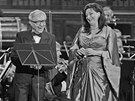 Cimrmanolog Miloň Čepelka si v operetě Proso zazpíval se sopranistkou Adrianou