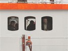 Prostory lodi Arctic Sunrise, která patí Greenpeace, prohledávají agenti ruské...