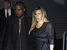 Kanye West a Kim Kardashianová (29. záí 2013)